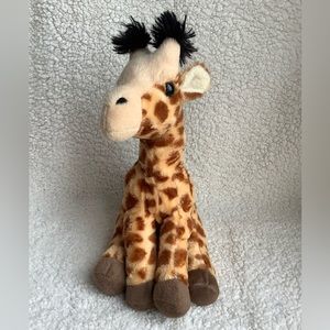 Wild Republic 11 inch Plush Sitting Giraffe Stuffed Animal Toy